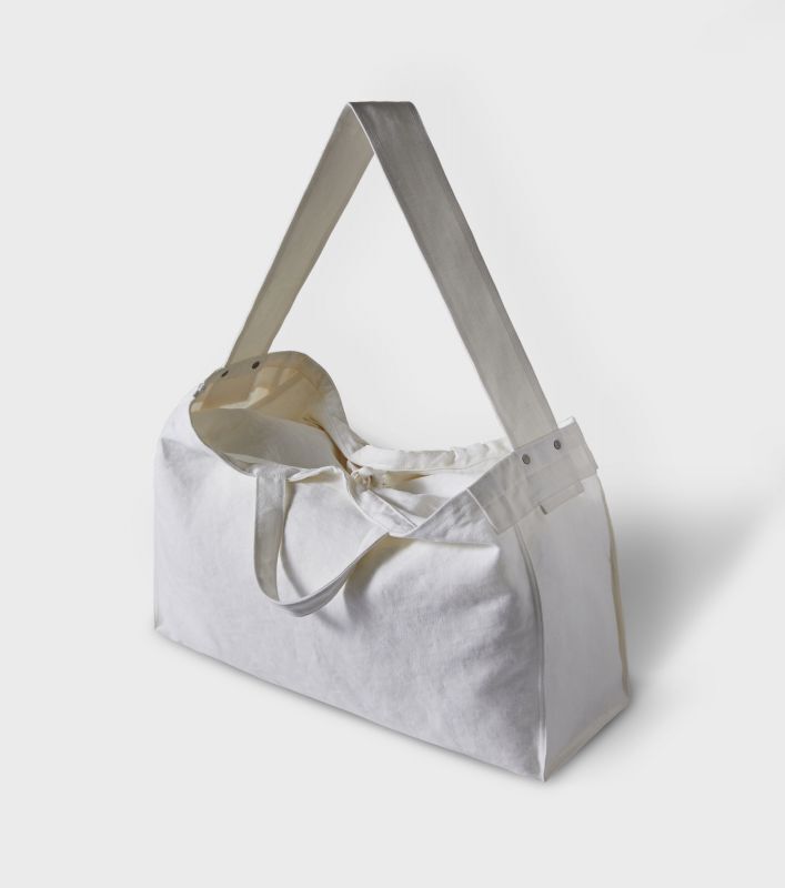 PHIGVEL [フィグベル] Heavy Linen Newspaper Bag [Off White]